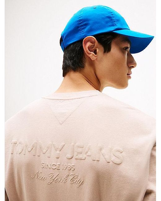 Tommy Hilfiger Classic 90S T-Shirt Mit Rückenlogo in Blue für Herren