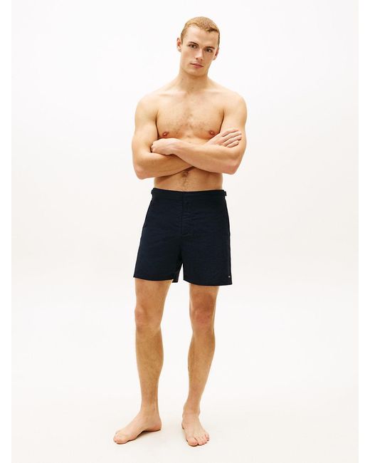 Tommy Hilfiger Blue Essential Tailored Swim Shorts for men