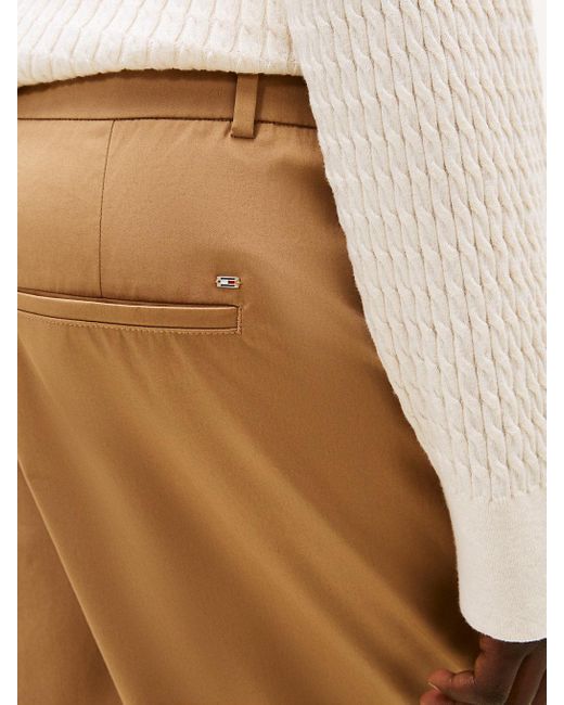 Tommy Hilfiger Natural Curve Slim Straight Leg Ankle Chinos