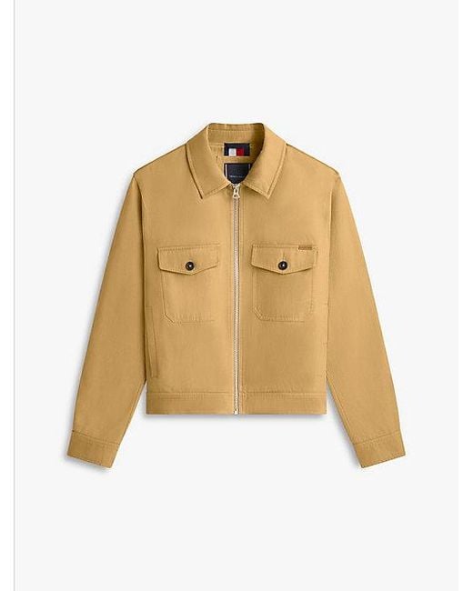 Tommy Hilfiger Ivy Jack Van Twill Met Rits in het Natural voor heren