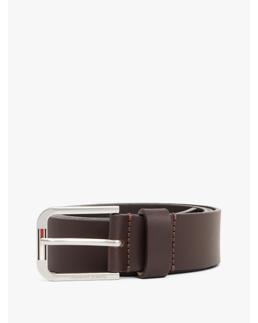 Cintura Austin di Tommy Hilfiger in Brown da Uomo