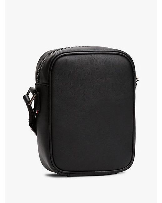 Tommy Hilfiger Crossbody-Reportertas Met Th-Monogram in het Black voor heren