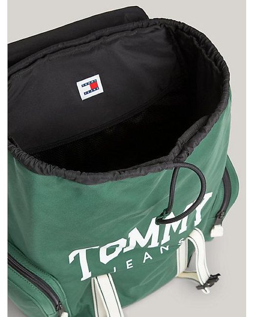 Tommy Hilfiger Prep Rucksack mit Logo-Klappe in Green für Herren