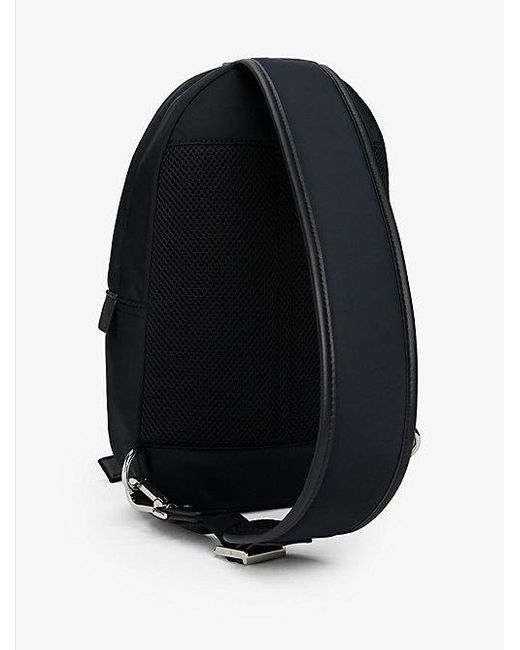 Tommy Hilfiger Crossbody-Sling-Bag Mit Logo-Patch in Black für Herren