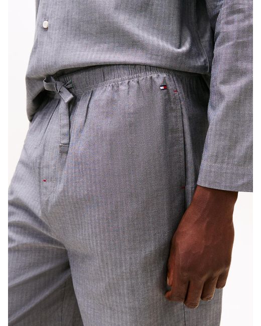 Set Regalo Pigiama Original A Spina Di Pesce di Tommy Hilfiger in Gray da Uomo