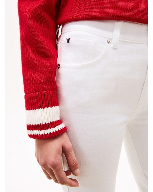 Tommy Hilfiger Mid Rise Flared Jeans