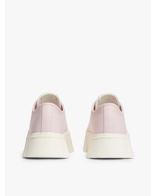 Tommy Hilfiger Natural Logo Platform Trainers
