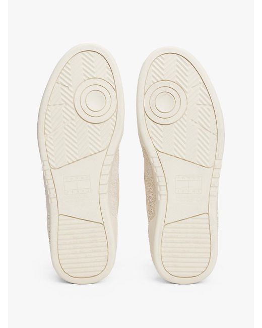 Baskets En Daim À Semelle Cuvette Tommy Hilfiger pour homme en coloris Natural