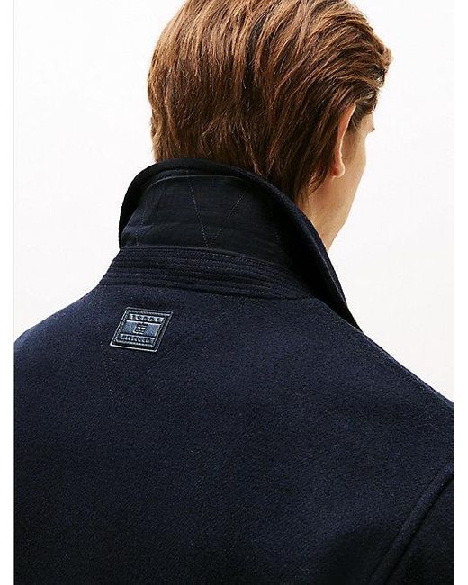 Tommy Hilfiger Ivy Jack Van Wolmix Met Rits in het Blue voor heren