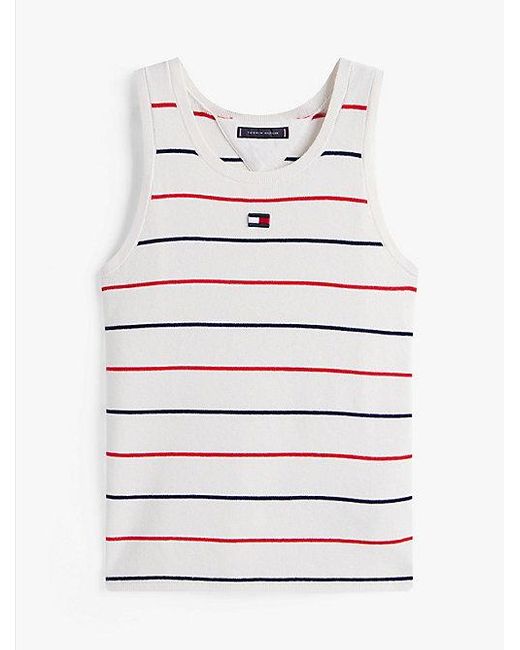 Tommy Hilfiger The Runway Collection Slim Fit Pullunder Mit Kaschmir in Blue für Herren