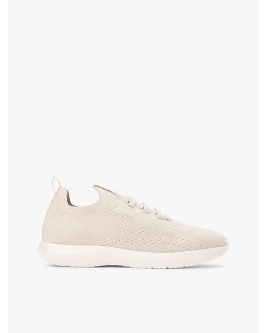 Tommy Hilfiger Natural Knit Lightweight Mono-Sock Slip-On Trainers