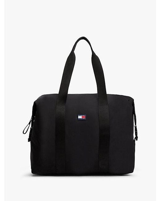 Bolsa De Deporte Con Logo Tommy Hilfiger de hombre de color Black