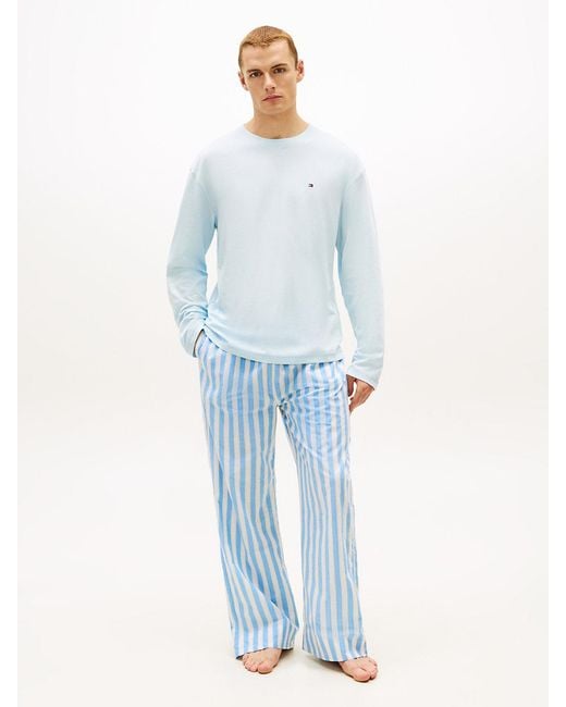 Tommy Hilfiger Blue Th Original Print Pyjama Set for men