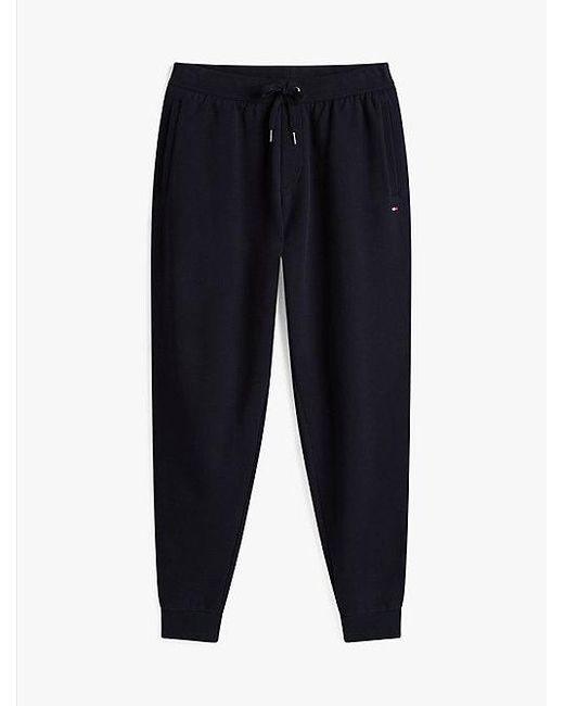 Tommy Hilfiger Jogger Met Trekkoord En Geborduurde Vlag in het Red voor heren