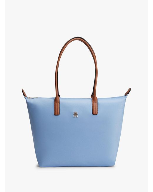 Tommy Hilfiger Blue S Popette Tote