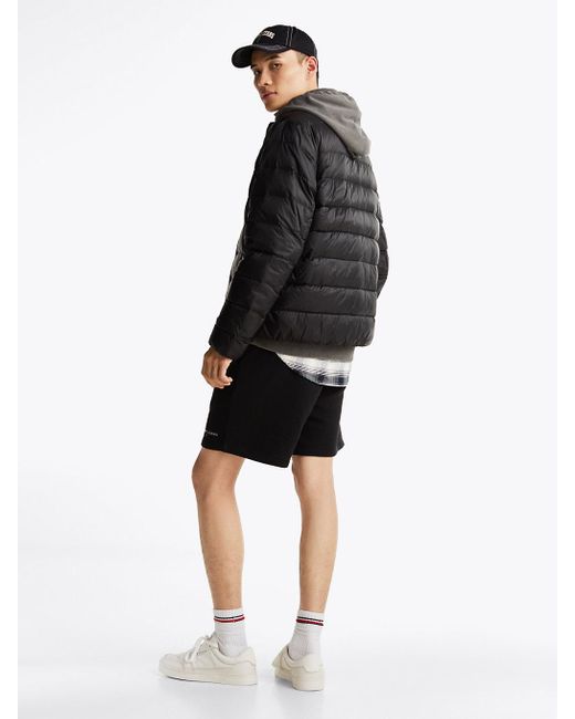Tommy Hilfiger Black Lightweight Water Repellent Jacket for men