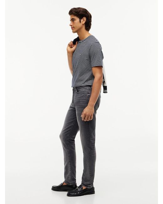 Tommy Hilfiger Green Bleecker Whiskered Slim Jeans for men