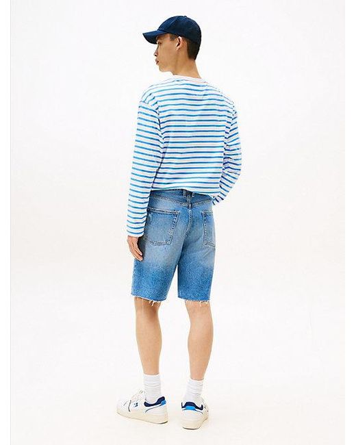 Pantalón Vaquero Corto Isaac Recto Tommy Hilfiger de hombre de color Blue