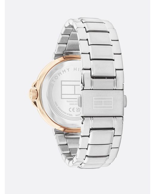 Tommy Hilfiger Stainless Steel Blue Dial Bracelet Watch