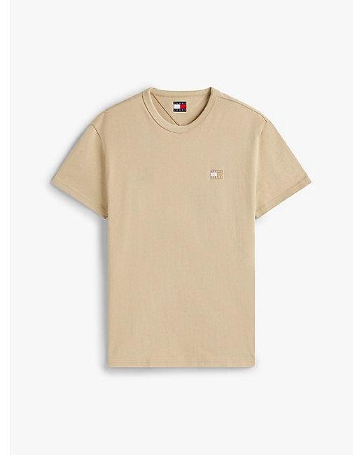 Tommy Hilfiger T-Shirt Mit Farblich Abgestimmtem Tommy-Badge in Blue für Herren