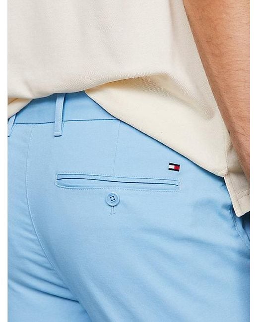 Pantalón chino 1985 Bleecker de Pima Tommy Hilfiger de hombre de color Blue