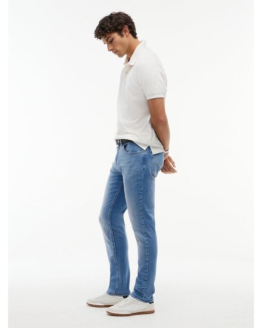 Tommy Hilfiger Blue Austin Slim Tapered Jeans for men
