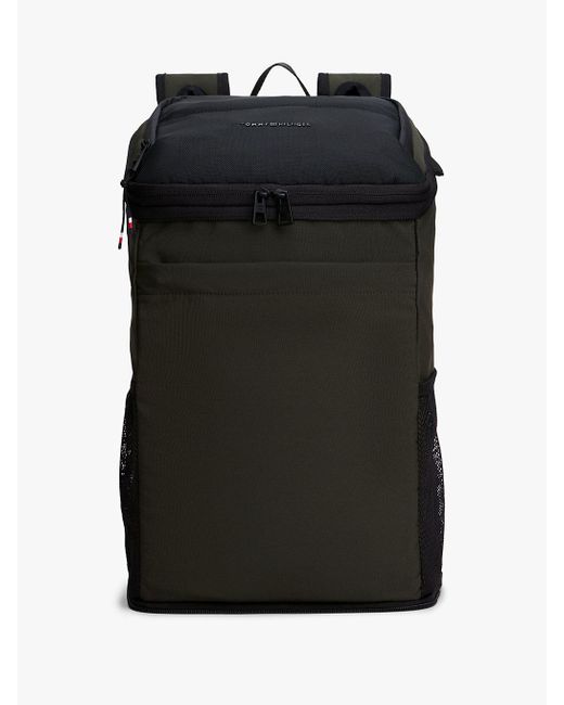Tommy Hilfiger Black S Travel Packable Backpack,dark Woodland One Size for men