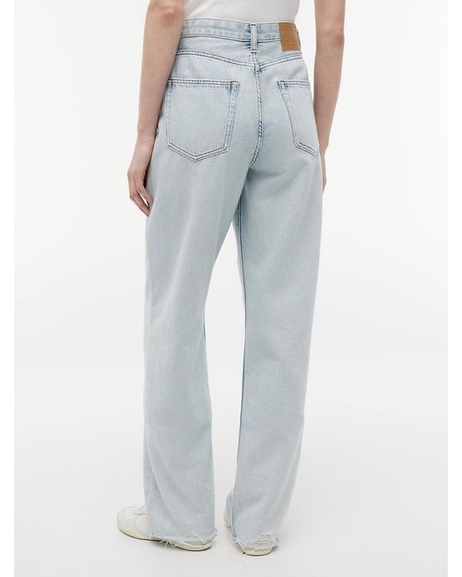 Tommy Hilfiger Blue High Rise Slim Straight Jeans