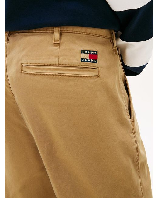 Tommy Hilfiger Red Otis Regular Twill Chinos for men