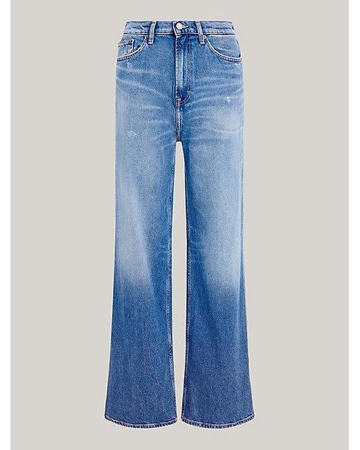 Tommy Hilfiger Blue Classics Jeans mit hohem Bund und weitem Bein
