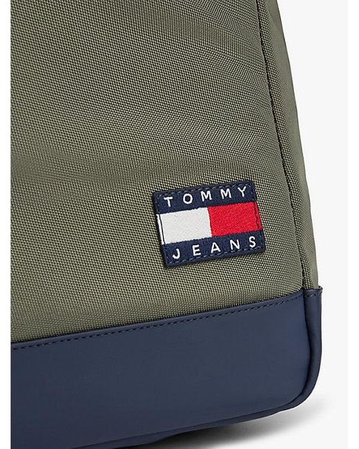 Tommy Hilfiger Essential Rugzak Met Rolflap in het Green voor heren