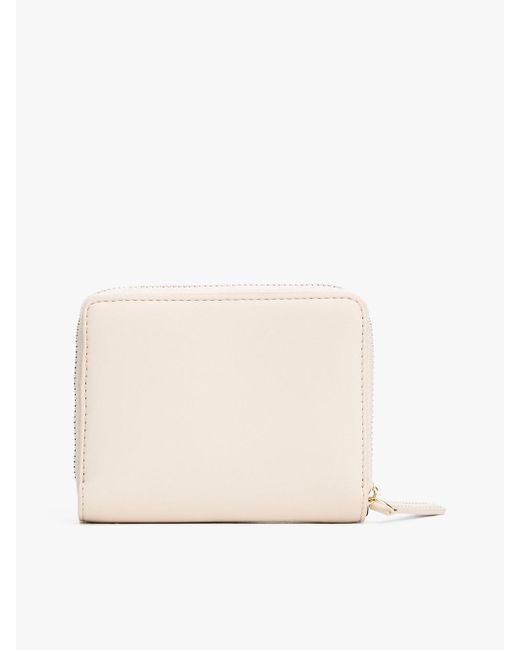 Portefeuille Zippé À Monogramme Th Tommy Hilfiger en coloris Natural