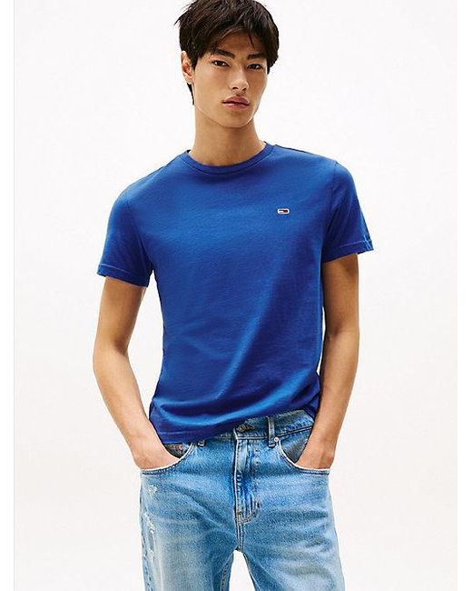 Tommy Hilfiger Set Van 2 Extra Slim Fit T-Shirts Met Vlag in het Blue voor heren
