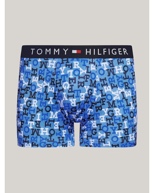 Boxer TH Original avec ceinture à logo Tommy Hilfiger pour homme en coloris Blue