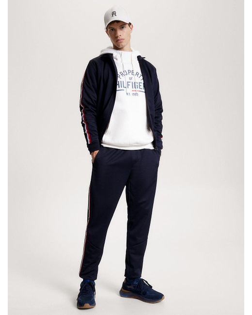 Tommy Hilfiger Blue Sport Recycled Cuffed Joggers for men