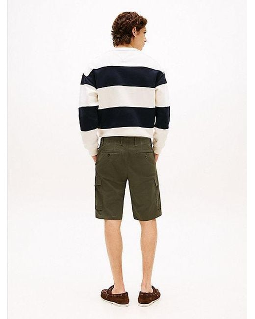 Tommy Hilfiger 1985 Collection Relaxed Cargoshort in het Red voor heren