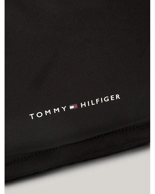 Tommy Hilfiger Kleiner, kuppelförmiger Rucksack mit Logo in Black für Herren