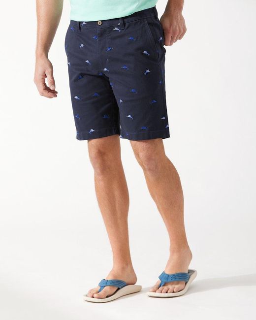 Tommy Bahama Cotton Boracay Marlin Ombré 10-inch Shorts in Blue for Men ...