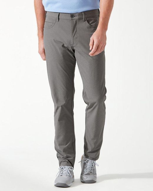 Tommy Bahama Synthetic Chip Shot Islandzone® 5-pocket Pants in Gray for ...