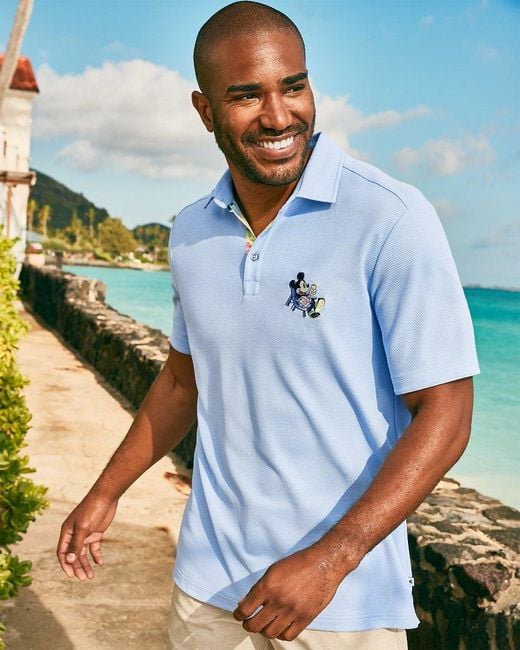 Tommy Bahama Disney Poolside Party Five O'clock Polo in Blue for Men Lyst