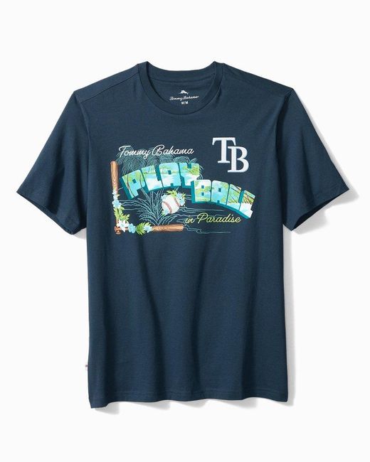 Tommy Bahama Cotton Mlb® Play Ball Tshirt in Blue for Men Lyst