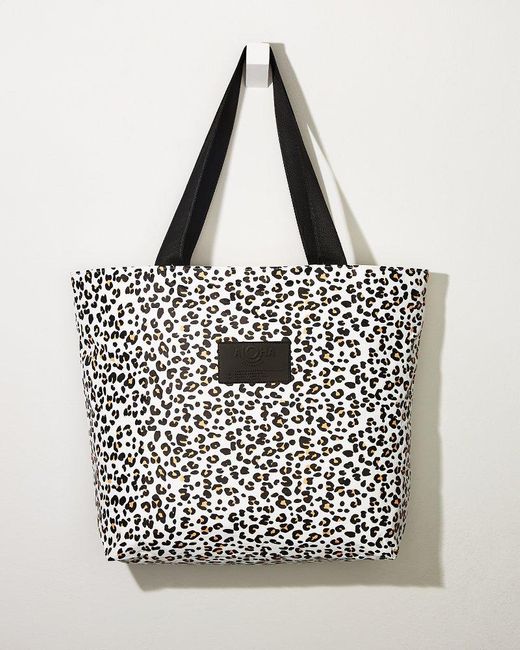Tommy Bahama Leopard Cub Day Tripper Tote in White | Lyst