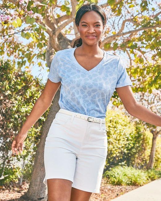 Tommy Bahama Synthetic Kira Cay Islandzone® Golf Bermuda Shorts in