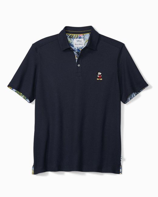 Tommy Bahama Cotton Big & Tall Disney Jungle Jubilee Five O'clock IslandzoneÂ® Polo in Blue for 