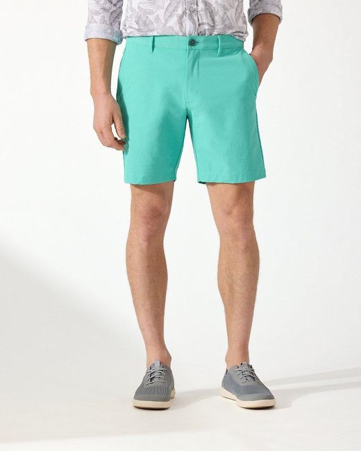 Tommy Bahama Chip Shot Islandzone® 8inch Shorts in Green for Men Lyst