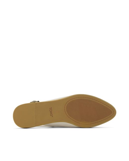 TOMS White Jade Slingback Mule