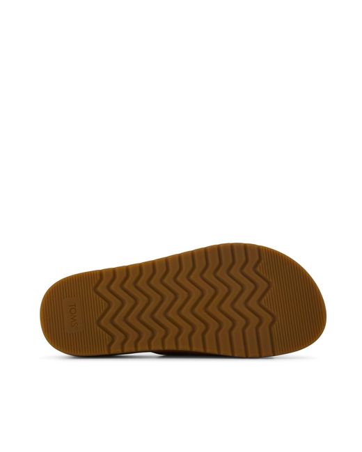 TOMS Brown Marin Slide Sandal