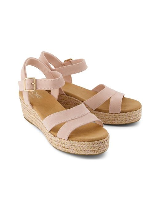 TOMS Multicolor Audrey Wedge Sandal