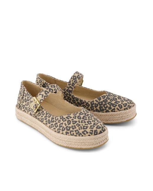TOMS Natural Carolina Mary Jane Espadrille