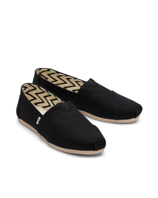 TOMS Black Alpargata